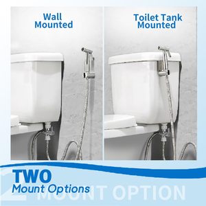 Ensemble de pulvérisateur de bidet vertical moderne à buse réglable pour robinet de toilettes, idéal pour la salle de bain (vente en gros) - Product Image 2