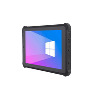 Tablet PC Industrial de 10.1 Pulgadas, Windows 10, Intel N100, Refrigeración por Ventilador, RJ45, RS232, CAN BUS, IP67, 8/16 GB + 2 TB, Batería Intercambiable en Caliente, Sin Tiempo de Inactividad