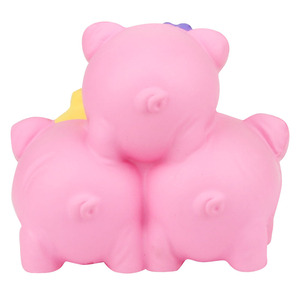 ของเล่นบีบหมูสีชมพู ของเล่นบีบ TPE คืนตัวช้า สำหรับเด็กอายุ 2 ถึง 4 ปี ใช้ได้ทั้งเด็กชายและเด็กหญิง - Product Image 5