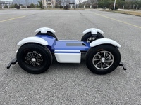 LiDAR UGV-16 200kg Charge Utile 4WD Industrie Livraison de Marchandises Robot Châssis Roue Sans Pilote RTK Robotique Vending Service Véhicule