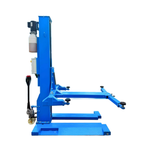 Sollevatore Idraulico Monocolonna Eco-Way a Doppio Cilindro - Capacità 6 Tonnellate, Altezza di Sollevamento 1820mm, Attrezzatura Mobile per Veicoli - Product Image 3