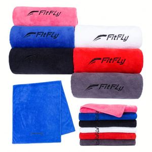 Juego de Toallas Deportivas Personalizadas con Logotipo, Impresión Láser, Microfibra de Poliéster, Secado Rápido, Transpirables, para Gimnasio, Viajes y Actividades al Aire Libre - Product Image 1
