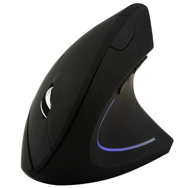 Vertical Gamer Optical USB Ergonomic Wireless Gaming Mouse Hot Sale 2.4G Black White IR Connect Us 200G Right Hand Orientation