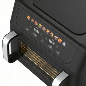 Friteuse à air 10L 2800W 220-240V avec 10 programmes prédéfinis, chauffage en acier inoxydable SS304, cuve antiadhésive, protection contre la surchauffe Sync&Match Cook - Product Image 3