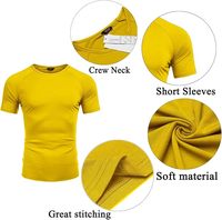 T-Shirt de Sport Homme de Haute Qualité, Logo Imprimé Personnalisé, Vente en Gros OEM, Coupe Oversize et Ajustée, Manches Courtes