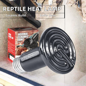 Керамическая тепловая лампа PET 110В/220В круглая классическая для рептилий и амфибий - Product Image 4