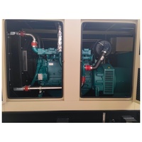 Groupe électrogène diesel silencieux à châssis ouvert de marque britannique originale 100KW 120KVA avec télécommande 50/60Hz ATS 1800 tr/min 400V/220V