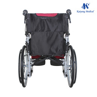 Fauteuil roulant manuel pliable léger en aluminium portable pour adultes, personnes âgées et handicapées, prix du fauteuil roulant