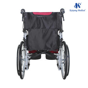 Fauteuil roulant manuel pliable léger en aluminium portable pour adultes, personnes âgées et handicapées, prix du fauteuil roulant - Product Image 5