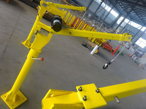 עגור מיני נייד 300 ק "ג 500 ק" ג 1000 ק "ג 12v 24v 24v קטן טנדר משאית רכוב עגורן - Product Image 4