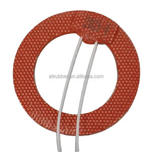 Calentador de silicona Circular redondo de 800W de diámetro, 350mm (13,8 "), impresora 3D Delta, cama térmica, almohadilla térmica de silicona Flexible con adhesivo - Product Image 1