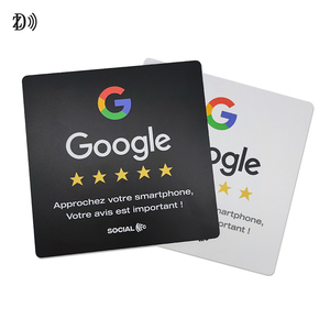 Miếng Dán Dính Bán Chạy Thẻ <span class=keywords><strong>NFC</strong></span> Acrylic 13.56Mhz Thẻ Mã Hóa URL Thẻ Menu Đặt Hàng Trên Bàn <span class=keywords><strong>NFC</strong></span> /QR Có Thể In - Product Image 5