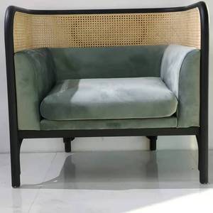 Sofá Individual de Madera de Caña Targa Gebruder Thonet Vienna - Product Image 4