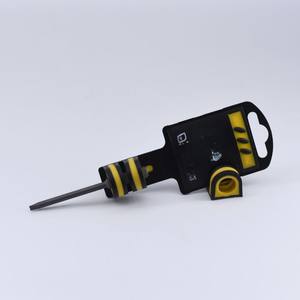 Punte Piatte 6.5 x 1.2 x 75mm 1/4\" Extra Realizzate in Acciaio, Design Robusto, Lunghezza 75 mm, Compatibili con Utensili - Product Image 1