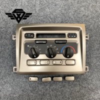 Panneau de console centrale SYX en argent poli brillant pour Toyota LandCruiser LC100 1998-2007, remplacement direct à clipser, amélioration