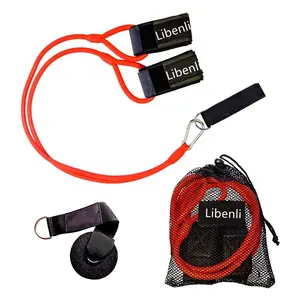 Customized Y Shape Resistance Tube Exercise Band For Baseball And Solfball Training