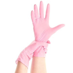 Nitrile Gloves Medium Thickness Oil Resistant Dish Washing Home Kitchen Cleaning Disposable Smooth Texture - Product Image 1