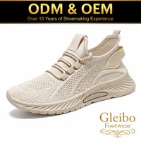 Chaussures de sport tendance pour femmes, collection été 2026, décontractées, respirantes, en maille, à lacets, à rayures, à talon plat, vente en gros