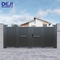 Portes coulissantes automatiques rétractables en alliage d'aluminium, écologiques, durables et anti-corrosion pour appartements et hôtels