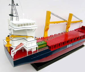 Modelo de Buque Petrolero BBC BREAK BULK - Maqueta de Madera - Product Image 3