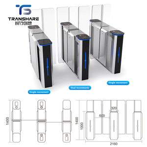 Sang trọng tự động trượt Swing Gate với quẹt thẻ QR mã hệ thống lối vào và lối ra trượt cổng kiểm soát truy cập - Product Image 3