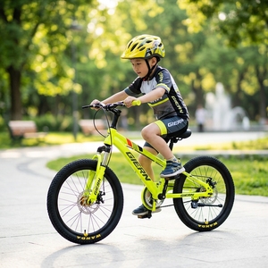 Bicicleta de Montaña de Aluminio y Acero al Carbono, Fabricada en China, 20 Pulgadas, Doble Disco, OEM, Una Velocidad - Product Image 1
