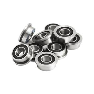 Miniature MF105-2RS5*10*4mm <b>Flange</b> Bearing with Black Rubber <b>Flange</b> in Stock - Product Image 3