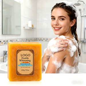 Jabón Blanqueador y Antiacné <span class=keywords><strong>Natural</strong></span> Hecho a Mano con Cúrcuma para Piel Sensible, OEM y ODM - Product Image 4