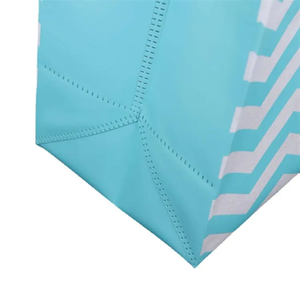 Sac isotherme personnalisé, sac isotherme imperméable, sac de shopping pliable en PP laminé non tissé avec logos - Product Image 3