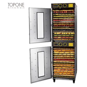 32 trays commercial stainless steel food dehydrator machine