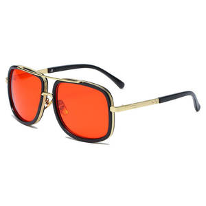 <b>Large</b> <b>Frame</b> Trendy Sunglasses Beach Outdoor Sunglasses Double Beam Fashion Sunglasses - Product Image 5