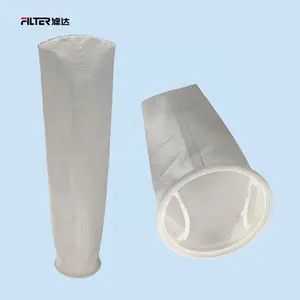 High Temperature Food Grade 0.5 1 5 10 20 25 50 Micron Resistant Cloth Bag Honey Water PP Nylon Liquid Filter Bag