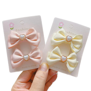 Venta al por Mayor de Lazos para el Cabello con Cuentas de Perlas Variadas y Bonitas, Pasadores para el Cabello para Niñas, Estilo Dulce, Material de Cinta - Product Image 5