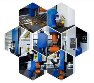 Máquina <span class=keywords><strong>de</strong></span> Corte Láser <span class=keywords><strong>de</strong></span> Fibra CNC <span class=keywords><strong>de</strong></span> Ultra Alta Potencia <span class=keywords><strong>de</strong></span> 20000W con Cuatro Mandriles para Tubos <span class=keywords><strong>de</strong></span> Acero/Aleación con Gran Viga en H - Product Image 3