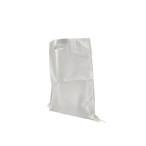 Fornecimento de fábrica de alta qualidade 10 kg 15 kg 25 kg saco de tecido Bopp laminado pp saco de arroz transparente