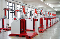 Box Robot lengan Palletizer palet kerja sama mesin palletisasi Robot harga