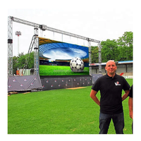 Module de raccordement 4x3m, panneau LED 500x500mm P2.6, installation facile, panneau publicitaire LED, affichage LED, mur vidéo LED, prix