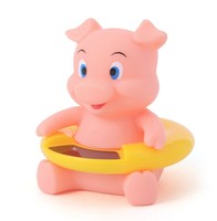 Bebek Termometer Digital Tahan Air untuk Anak, Termometer Digital Tahan Air untuk Mandi Bayi dengan Kotak Termometer
