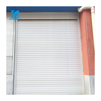 Porte de garage enroulable automatique et manuelle en aluminium et acier pour entrepôt et magasin – Sécurité renforcée