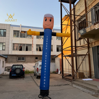 Mannequin publicitaire gonflable personnalisé pour la réparation automobile, idéal pour les activités commerciales et les événements de magasins de pneus