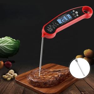 Thermomètre numérique personnalisé pour viande - Étanche, lecture instantanée pour barbecue, cuisine, confiseries, liquides, bœuf et plus - Product Image 3