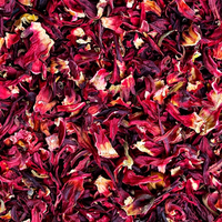 Poudre d'extrait de fleur d'Hibiscus Sabdariffa 10% Anthocyanidines Rouges Certifié GMP Ingrédient en vrac pour Boissons et Compléments Alimentaires