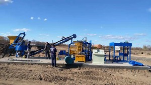Qt4-15 otomatik çimento beton tuğla içi boş blok yapma makinesi - Product Image 5