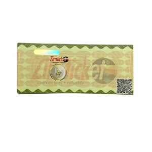 Biglietto di ammissione dell'entrata dell'ologramma di goffratura di sicurezza - Product Image 1