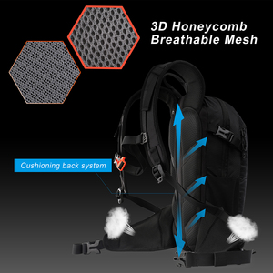 Sac à dos de cyclisme Rhinowalk 12 litres, sac à dos de randonnée pour cyclistes, sac à dos de vélo avec housse pour casque - Product Image 4