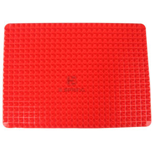 Tapis de cuisson en silicone Pyramide - <span class=keywords><strong>Le</strong></span> <span class=keywords><strong>meilleur</strong></span> tapis de cuisson sain pour chef, outils de pâtisserie résistants à la chaleur KCW-005 - Product Image 5