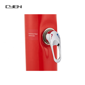 <span class=keywords><strong>Douche</strong></span> <span class=keywords><strong>solaire</strong></span> de camping de jardin en plein air de forme ronde <span class=keywords><strong>rouge</strong></span> Offre Spéciale de 20L avec lave-pieds pour la plage, la piscine et le jardin - Product Image 2