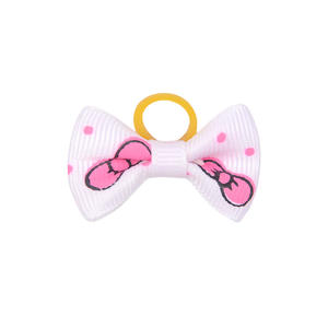 Groothandel Mini Elastiekjes Schattige Puppy Haarstrikken Voor Kleine Honden - Product Image 4