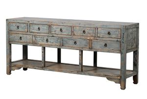 Mueble de almacenamiento moderno para sala de estar, de madera, con estantes y cajones, elegante organizador de muebles para el hogar - Product Image 4