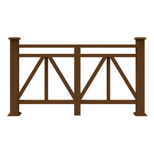 Main courante en <span class=keywords><strong>composite</strong></span> bois-plastique (WPC) pour <span class=keywords><strong>balcon</strong></span>, <span class=keywords><strong>balustrade</strong></span> extérieure résistante aux intempéries, antidérapante, longue durée de vie - Product Image 1